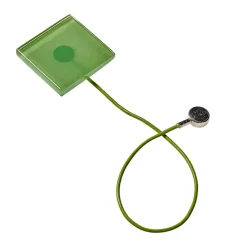 New Embrasse aimantée LUMA coloris vert - 4MURS Voilages, Vitrages, Stores Et Accessoires