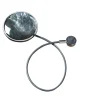 Outlet Embrasse aimantée MURANO coloris gris - 4MURS Voilages, Vitrages, Stores Et Accessoires