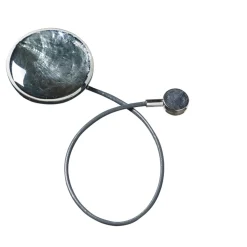 Outlet Embrasse aimantée MURANO coloris gris - 4MURS Voilages, Vitrages, Stores Et Accessoires