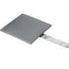 Discount Embrasse aimantée NACRE CARRÉE coloris gris - 4MURS Voilages, Vitrages, Stores Et Accessoires