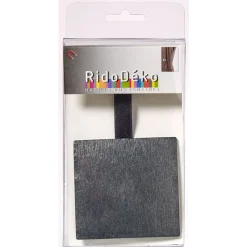 Clearance Embrasse aimantée NACRE CARRÉE coloris noir - 4MURS Voilages, Vitrages, Stores Et Accessoires