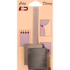 Fashion Embrasse aimantée NACRE 3D coloris beige - 4MURS Voilages, Vitrages, Stores Et Accessoires