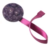 Online Embrasse aimantée NACRE RONDE coloris violet - 4MURS Voilages, Vitrages, Stores Et Accessoires