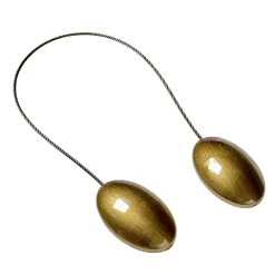 Online Embrasse aimantée NORIA coloris or - 4MURS Voilages, Vitrages, Stores Et Accessoires