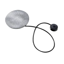 Hot Embrasse aimantée SOLEDAD coloris argent - 4MURS Voilages, Vitrages, Stores Et Accessoires