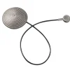 Hot Embrasse aimantée SPIRALE coloris argent - 4MURS Voilages, Vitrages, Stores Et Accessoires