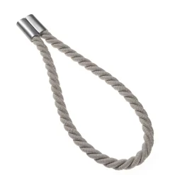 Fashion Embrasse aimantée TORSY coloris gris - 4MURS Voilages, Vitrages, Stores Et Accessoires