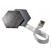 Sale Embrasse KOKA coloris noir / gris - 4MURS Voilages, Vitrages, Stores Et Accessoires