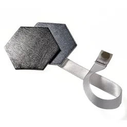 Sale Embrasse KOKA coloris noir / gris - 4MURS Voilages, Vitrages, Stores Et Accessoires
