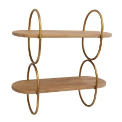 Discount Etagère en bois LOIS coloris beige - 4MURS Meubles De Rangement