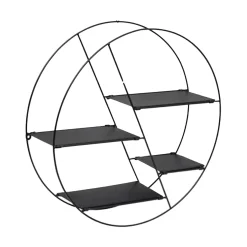 Best Etagère métallique LARA coloris noir - 4MURS Meubles De Rangement