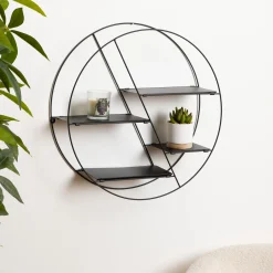 Best Etagère métallique LARA coloris noir - 4MURS Meubles De Rangement