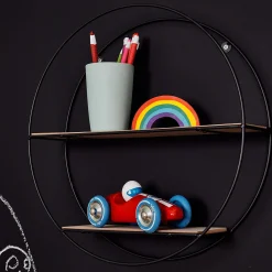 Hot Etagère RAMA coloris noir - 4MURS Enfant Déco Murale Enfant|Rangements