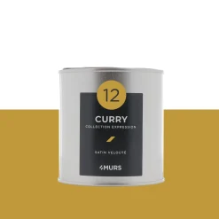 Online Peinture Finition Peinture curry Satiné 0,5 L - 4MURS Peintures
