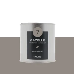 Hot Peinture Finition Peinture gazelle Satiné 0,5 L - 4MURS Peintures