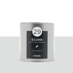 Hot Peinture Finition Peinture écume Satiné 0,5 L - 4MURS Peintures