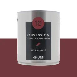 New Peinture Multi-supports Peinture rouge obsession Satiné Peintures