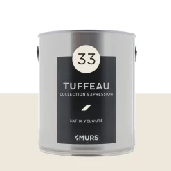 New Peinture Peinture Tuffeau Satiné 2,5 L - 4MURS Peintures