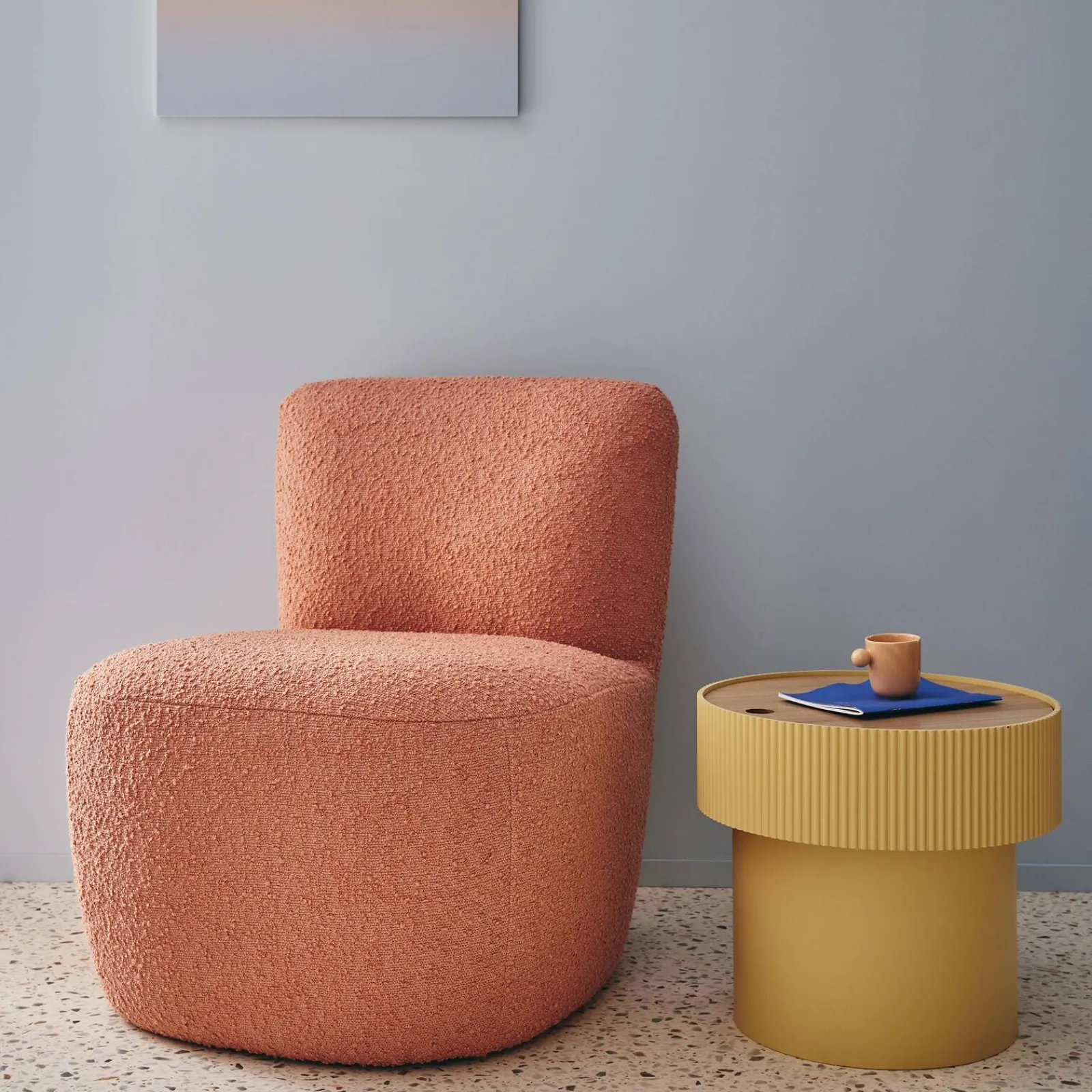 Discount Fauteuil MARLA coloris rose - 4MURS Fauteuils