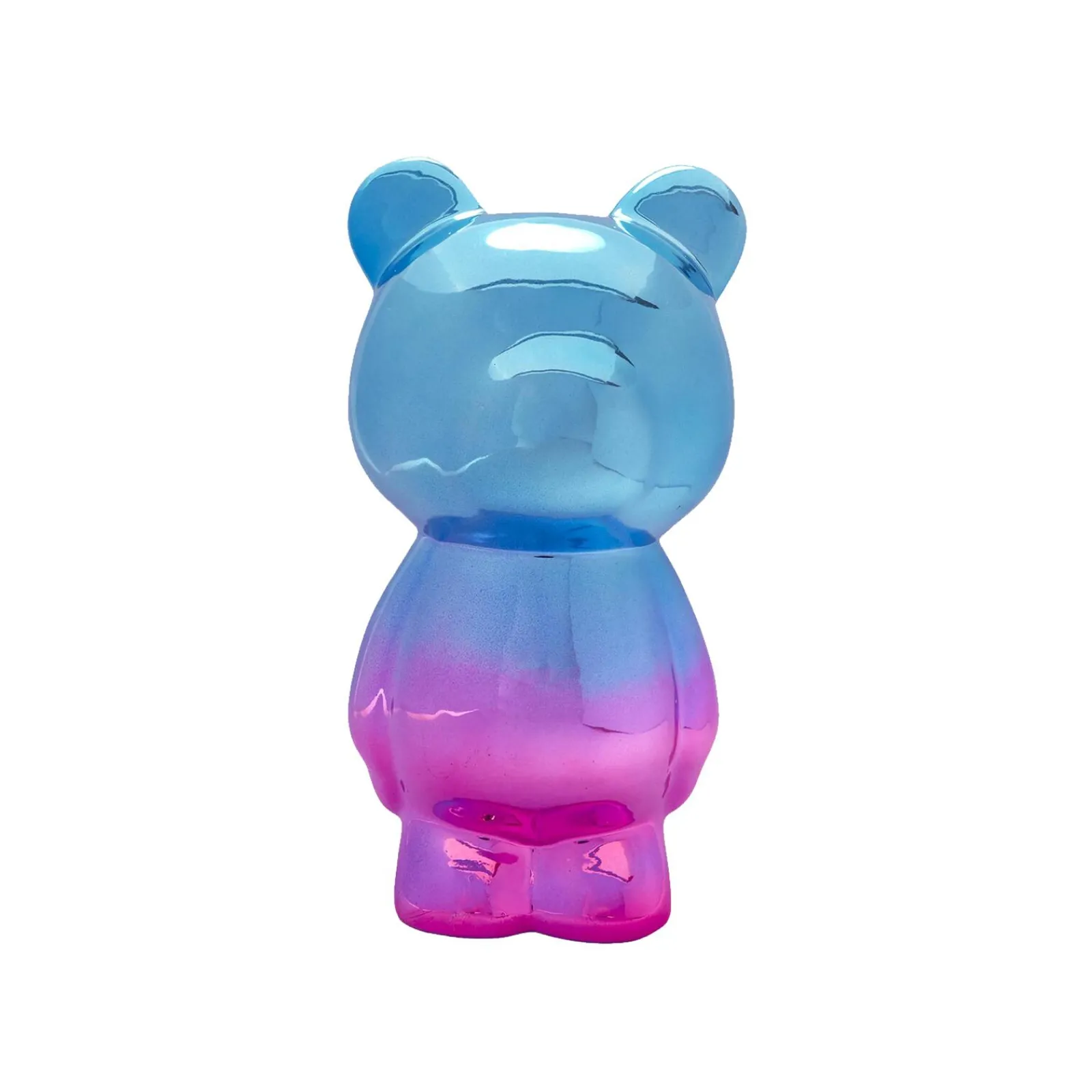 Clearance Figurine CRAZY coloris bleu & rose - 4MURS Objets Déco