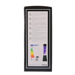 Best Lampe à lave LAVA BLACK coloris noir 39,5 x 11 cm - 4MURS Guirlandes Et Déco Lumineuse