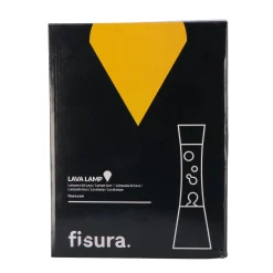 Discount Lampe à lave LAVA CHROMÉE coloris argent 39,5 x 11 cm - 4MURS Guirlandes Et Déco Lumineuse
