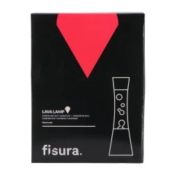 Fashion Lampe à lave LAVA SILVER coloris argent 39,5 x 11 cm - 4MURS Guirlandes Et Déco Lumineuse