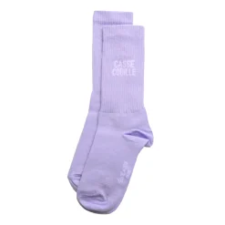 Best Chaussettes CASSE-COUILLE coloris mauve - 4MURS Vêtements
