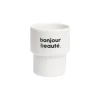 Hot Gobelet BEAUTÉ coloris blanc - 4MURS Arts De La Table