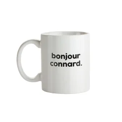 Online Mug BONJOUR CONNARD coloris blanc - 4MURS Arts De La Table