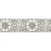 New Frise adhésive CYMIA coloris gris anthracite - 4MURS Papiers Peints
