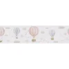 Outlet Frise intissée AIR BALLOON beige taupe, rose et bleu - 4MURS Enfant Papiers Peints Enfant|Papiers Peints