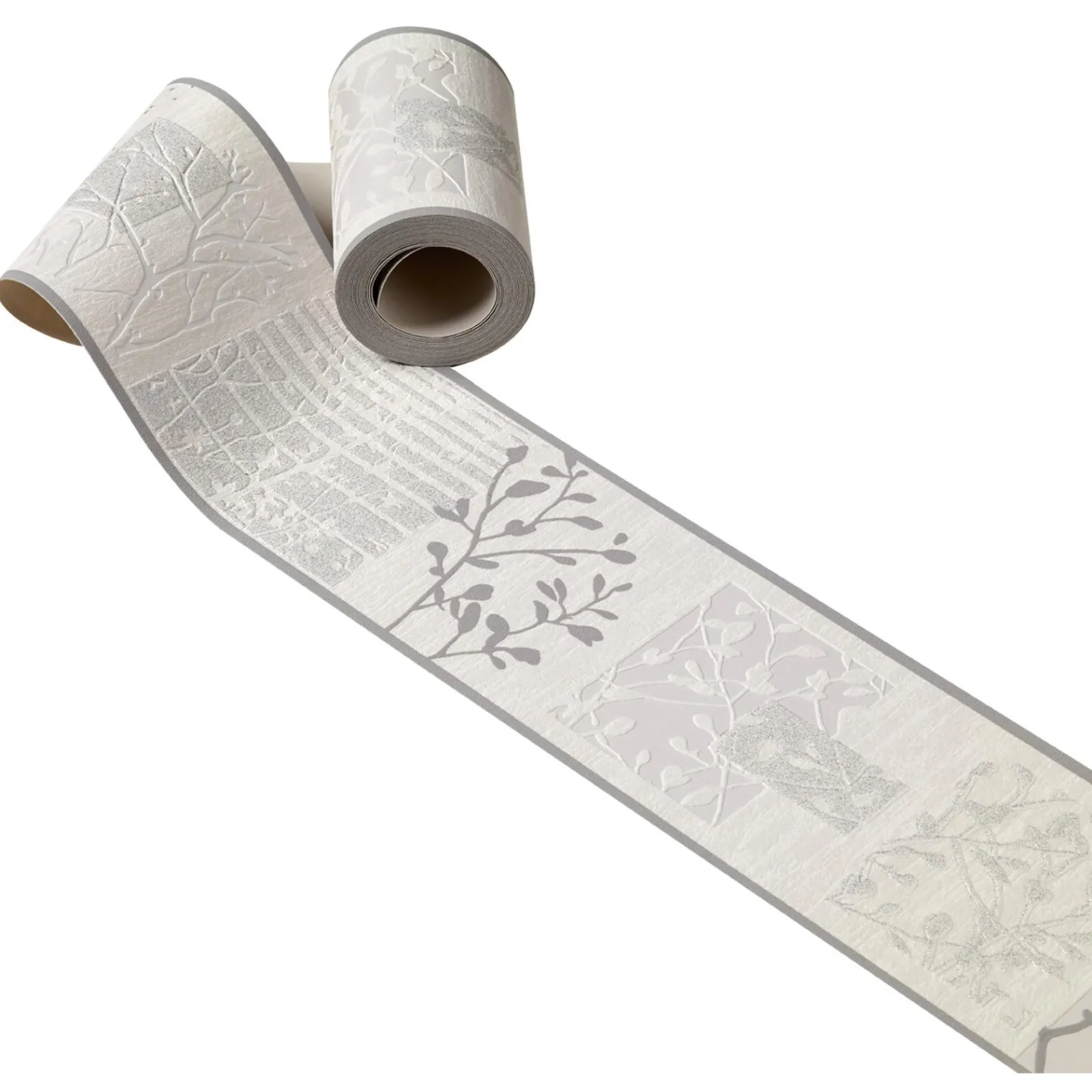 Best Frise vinyle PURETÉ coloris blanc - 4MURS Papiers Peints