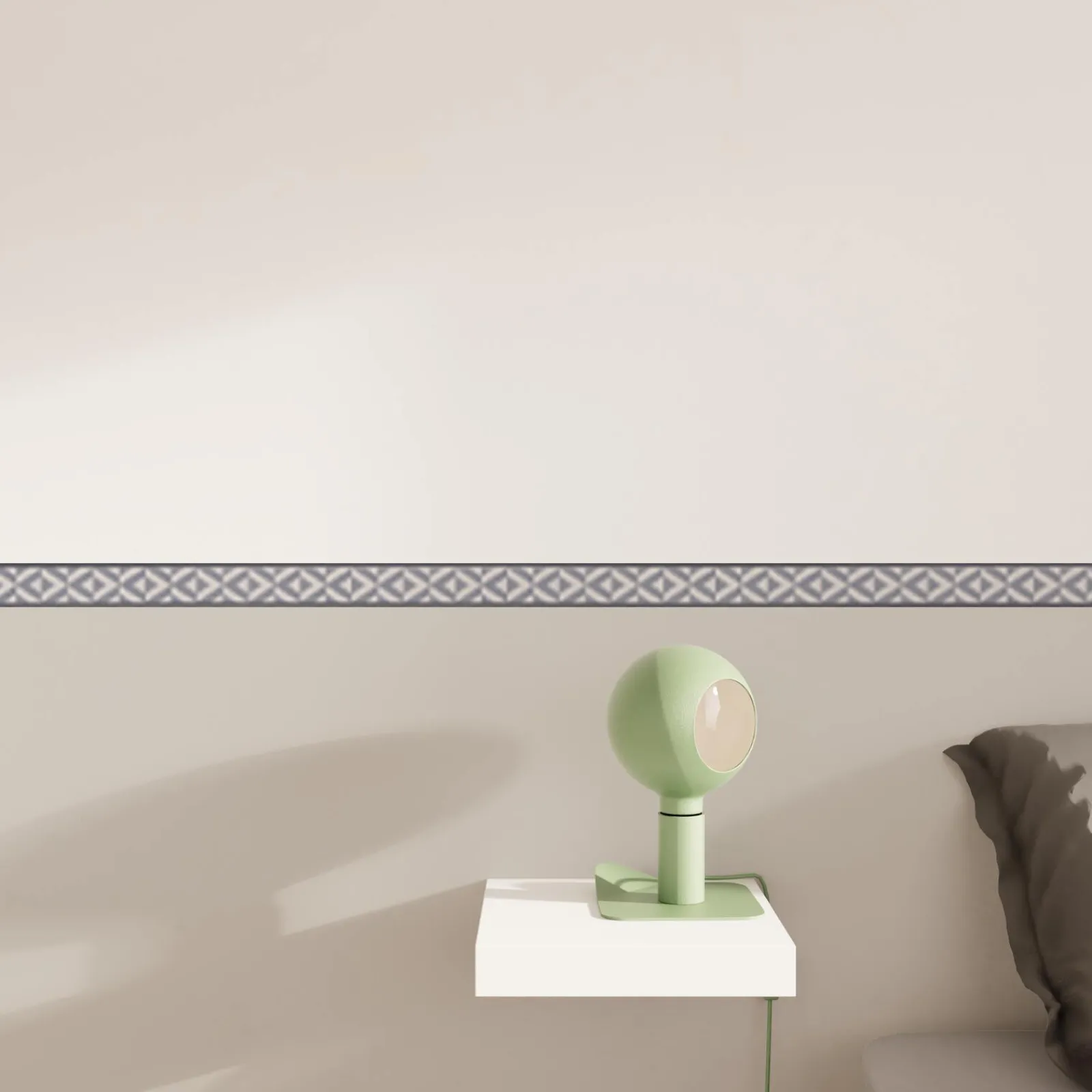 Sale Galon vinyle VIRGO coloris gris béton - 4MURS Papiers Peints