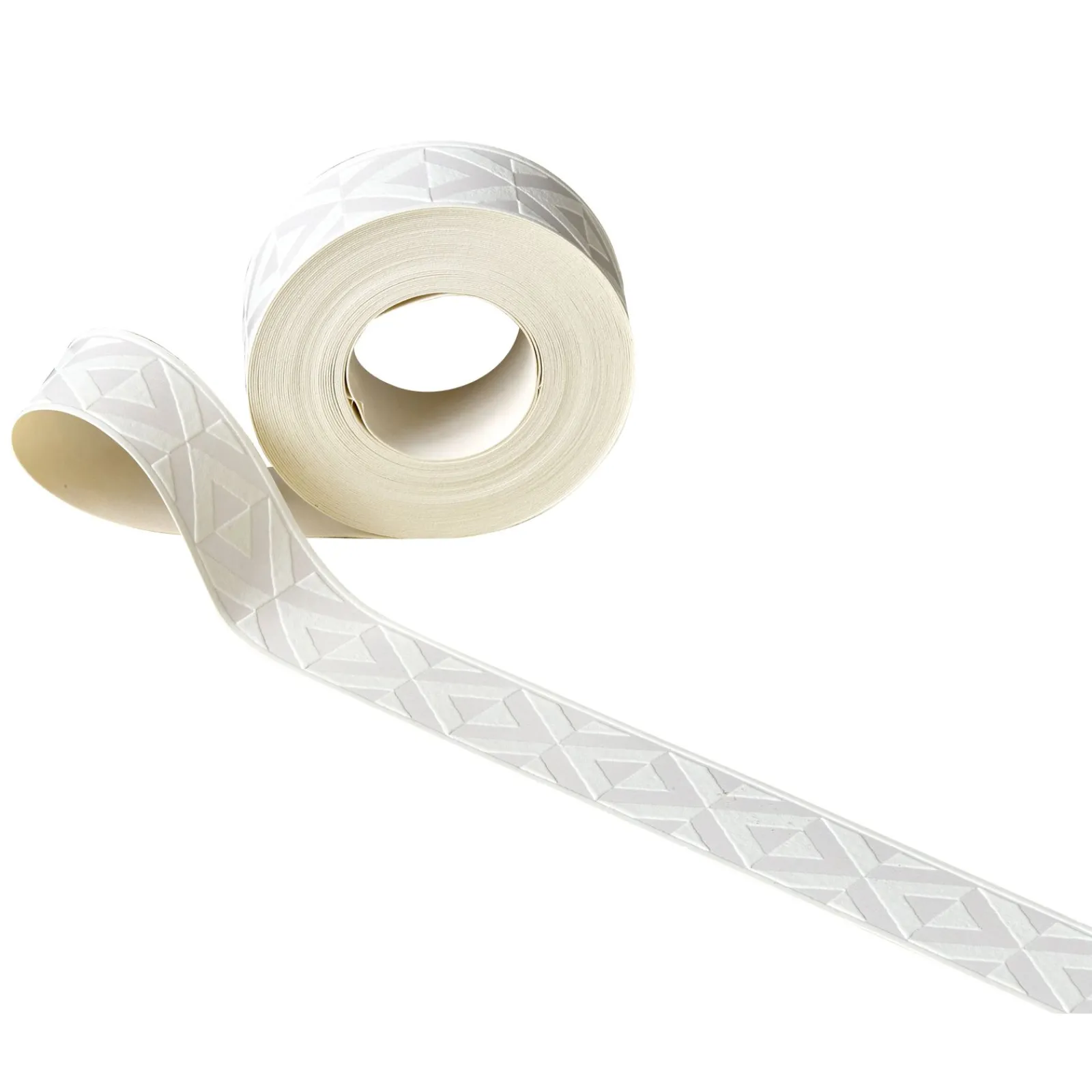 Online Galon vinyle VIRGO coloris blanc - 4MURS Papiers Peints