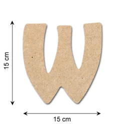 Sale Décobois à peindre lettre W - 4MURS Objets Muraux