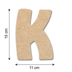 Hot Décobois à peindre lettre K - 4MURS Objets Muraux