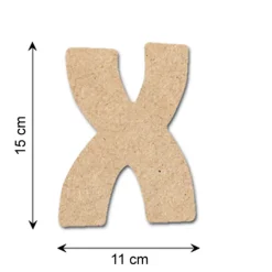 Outlet Décobois à peindre lettre X - 4MURS Objets Muraux