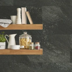 Hot Revêtement à coller GX WALL+ STONE gris anthracite - 4MURS Revêtements Muraux