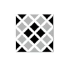 Outlet Revêtement adhésif SOCHIC SQUARE CROSS noir - 4MURS Revêtements Muraux
