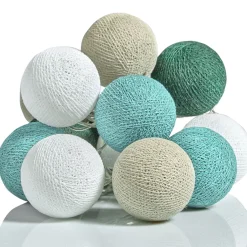 Outlet Guirlande lumineuse boule ÉMERAUDE coloris vert émeraude - 4MURS Guirlandes Et Déco Lumineuse