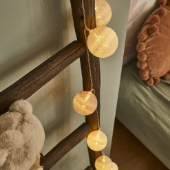Clearance Guirlande lumineuse CALI coloris rose et taupe - 4MURS Enfant Luminaires Enfant|Guirlandes Et Déco Lumineuse