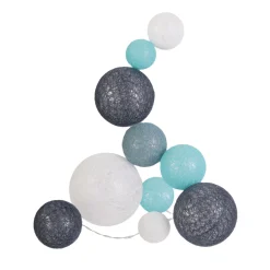 Best Guirlande lumineuse CALIO coloris bleu et gris - 4MURS Enfant Luminaires Enfant|Guirlandes Et Déco Lumineuse