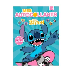 Discount Coloriage STITCH - MES AUTOCOLLANTS - 4MURS Papeterie Et Livres|Jeux Et Diy