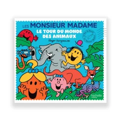 Fashion Livre enfant LES MONSIEUR MADAME LE TOUR DU MONDE DES ANIMAUX Enfant Jeux Éducatifs|Papeterie Et Livres