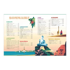 New Livre voyage et nature LES 50 VOYAGES À FAIRE DANS SA VIE Papeterie Et Livres