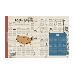 Sale Livre voyage et nature VOYAGES ETATS-UNIS - 4MURS Papeterie Et Livres