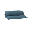 Fashion Housse d'édredon VITI coloris Bleu de prusse - 4MURS Linge De Maison
