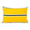 Outlet Housse de coussin LAYAR coloris safran 40 x 60 cm - 4MURS Coussins