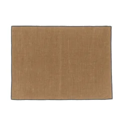 Outlet Set de table BORGO coloris tabac - 4MURS Linge De Maison
